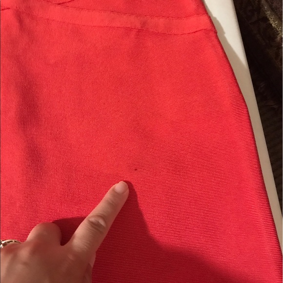 Red bebe dress - Picture 4 of 4