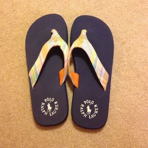Polo flip flops