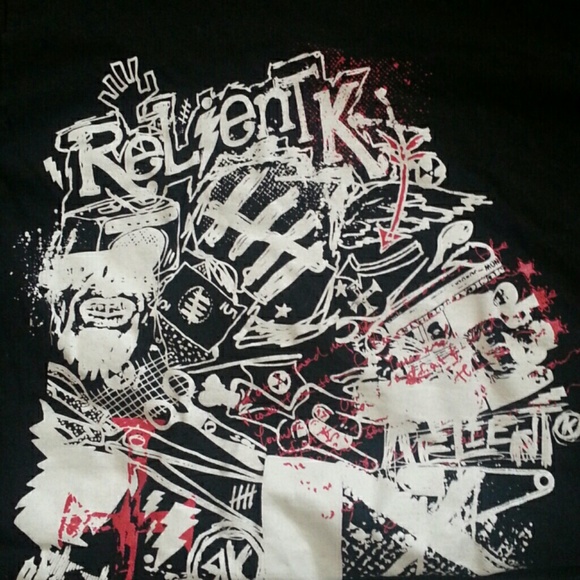 Relient K Black Band T-shirt