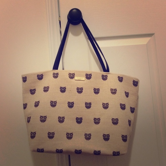 NWT Authentic Kate Spade Owl Tote