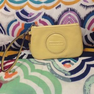 Coach, small wristlet.