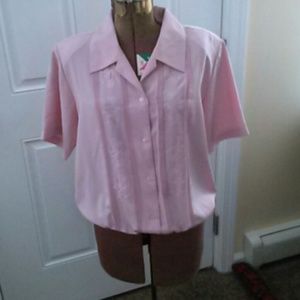 Pink"casual dress" blouse