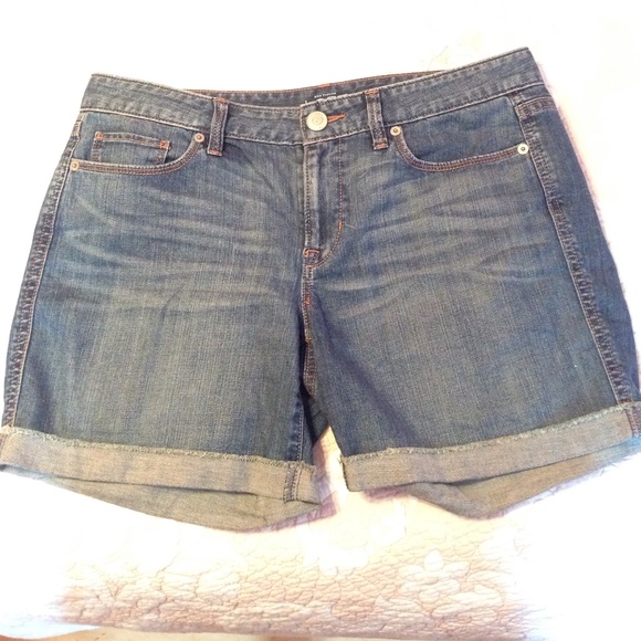 Ann Taylor Loft Denim Jean Shorts Jorts