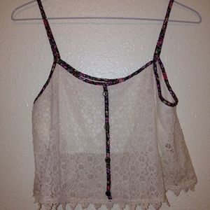 Paper Crane tank top/crop top!