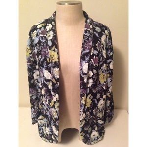 Floral blazer