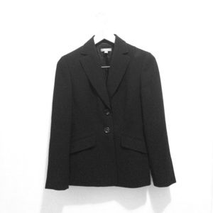 Ann Taylor classic black blazer size 2 petite