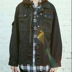 Brandy Melville Oversized Military jacket