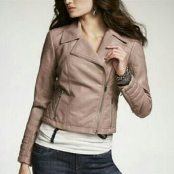 Express leather jacket