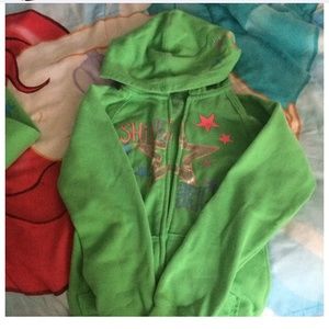 Justice sweat jacket and pants