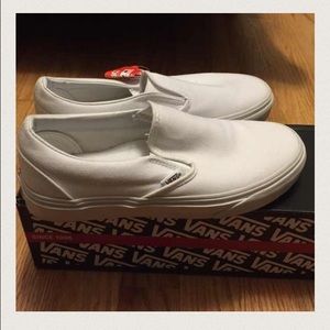 White vans. Great condition. Never worn.No Trades