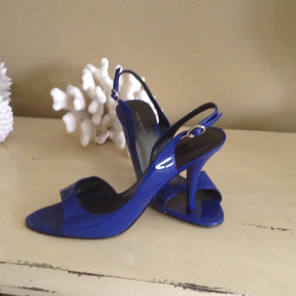 Nine West Cobalt Blue Heels