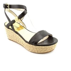 Michael Kors Jalita Charm Blk Sandal