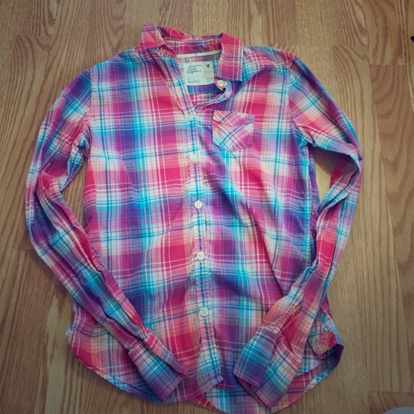 Plaid Button Up Shirt