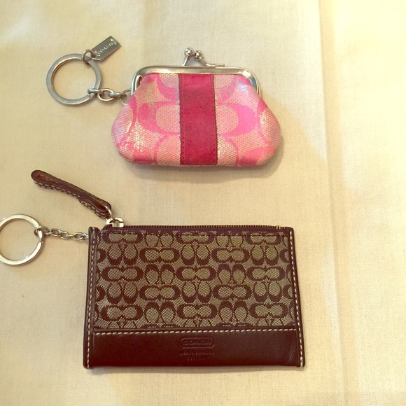 Small Coach change purse