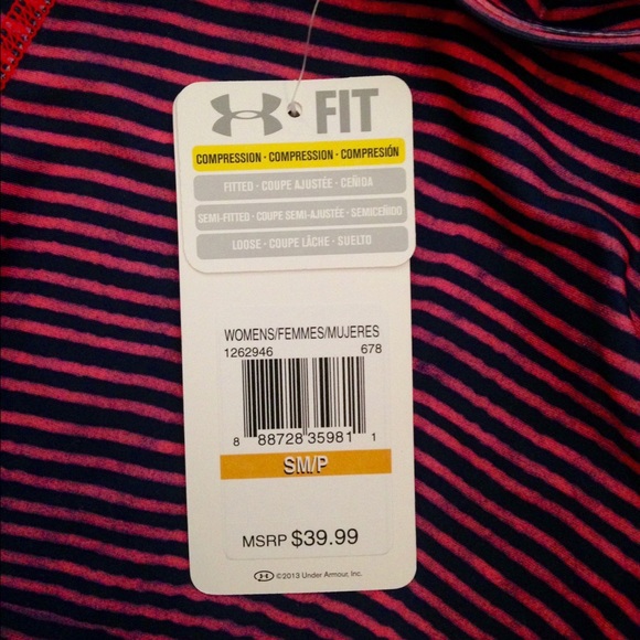 Under Armour Striped Capris - Picture 3 of 3