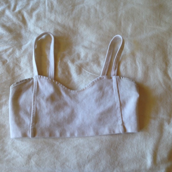 Brandy melville white bralette