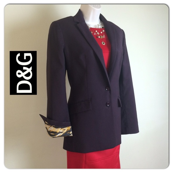 D&G Jackets & Blazers - D&G wine blazer