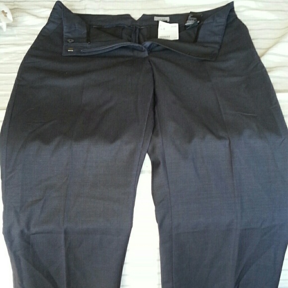 H & M Navy Blue Work Pants Sz 10