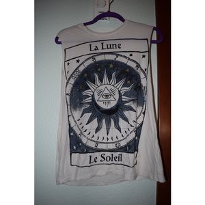 Urban outfitters graphic muscle tee