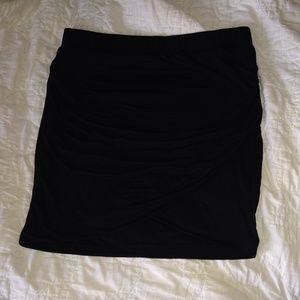 Banana Republic factory knit mini skirt - black
