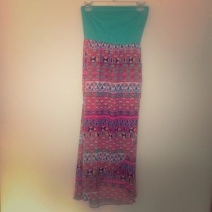 Multicolored beach dress