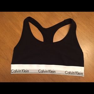 Calvin Klein Modern Cotton Logo Bralette