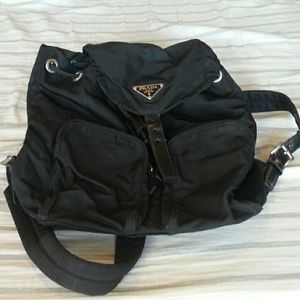 Authentic Prada Nylon Knapsack