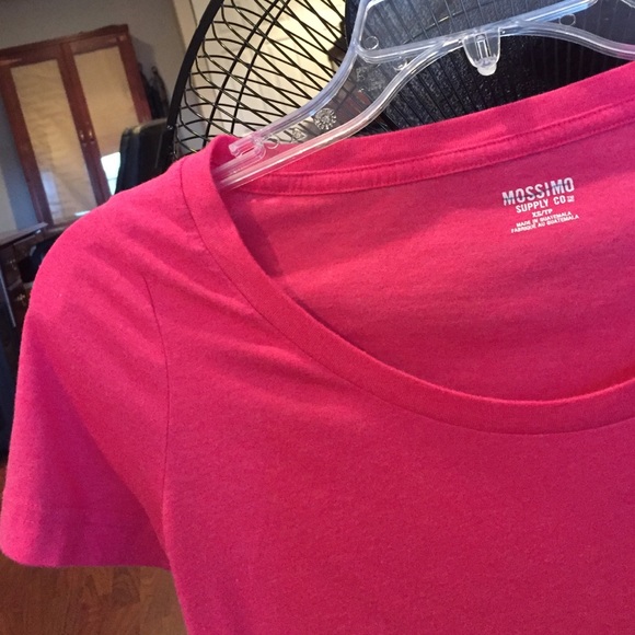 Mossimo Supply Co. Pink Slim-Fit Tee - Picture 2 of 4