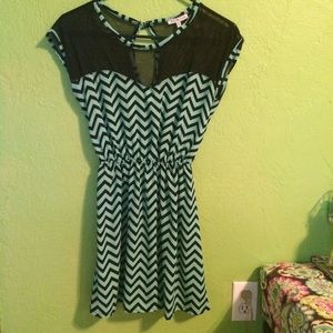 Green and Black Dress/Tunic