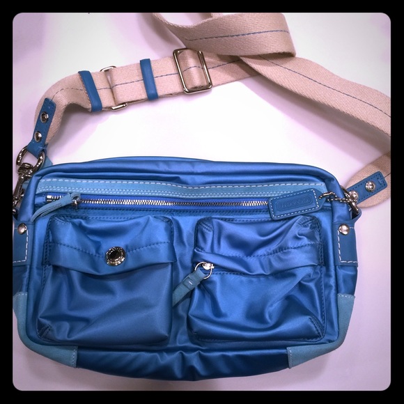 100% authentic Coach cross-body bag