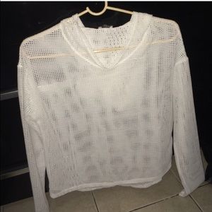 Mesh hoodie from Tobi