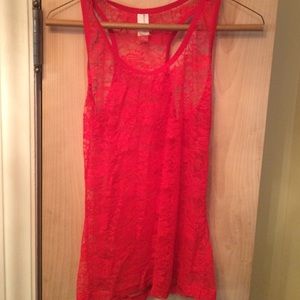 Racerback tank top