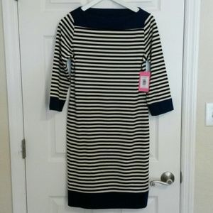 MWT Isaac Mizrahi Striped Dress