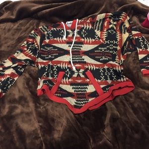 Aztec short sweater!