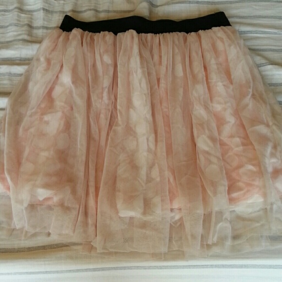 Forever 21 Blush Tutu Skirt Sz M