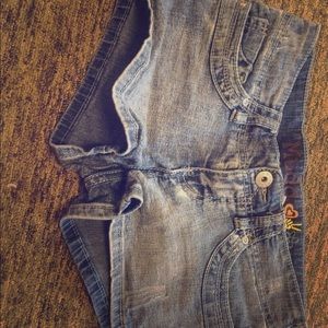 Jean shorts