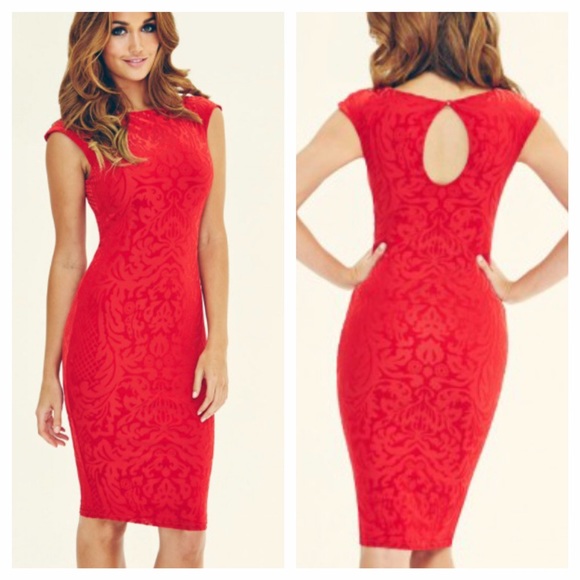 Jane Norman Dresses & Skirts - 🎉HP 2/2🎉 Jane Norman size UK6 red bodycon dress
