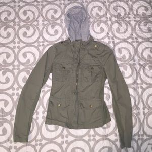 Army green jacket
