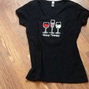 Wine fun tee XL