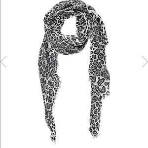 Barneys New York Leopard Scarf