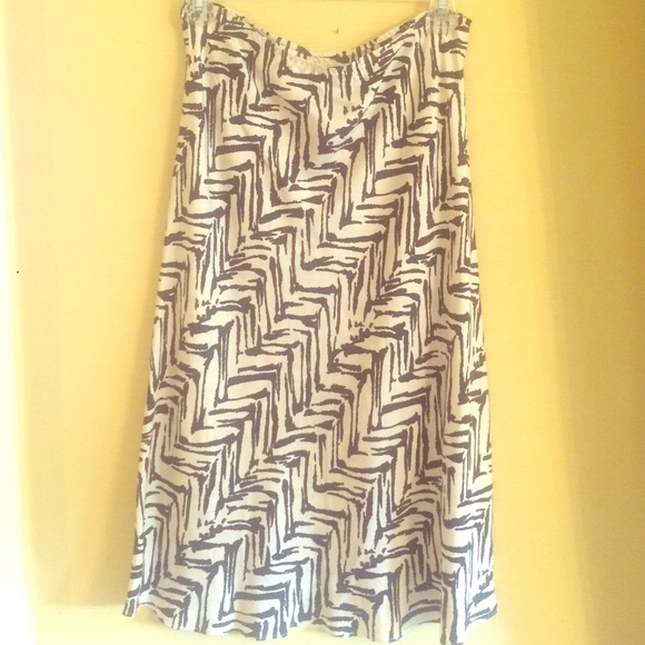 100% silk skirt knee length