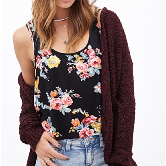 Forever 21 Floral Top