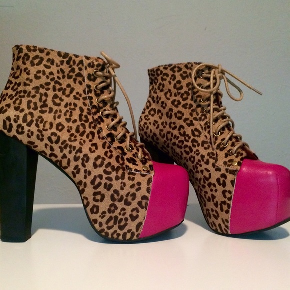 Jeffrey Campbell Cheetah Litas - Picture 1 of 4