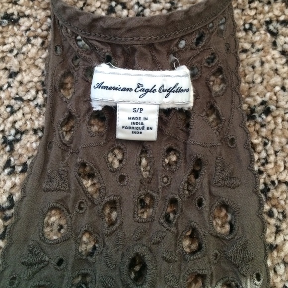 Army green sun dress - Picture 3 of 3