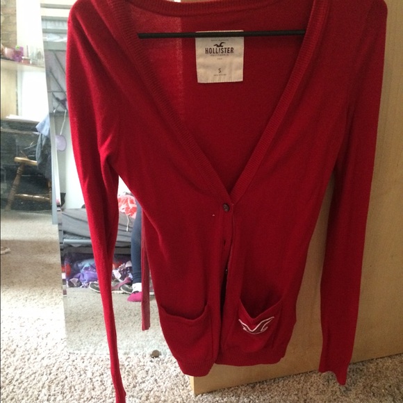 Red cardigan - Picture 1 of 1