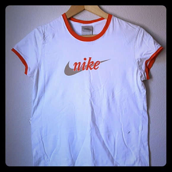 Orange Nike Logo