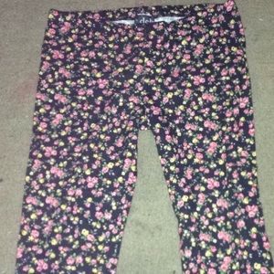 Floral leggings