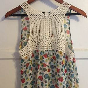 Sheer Floral Top💋