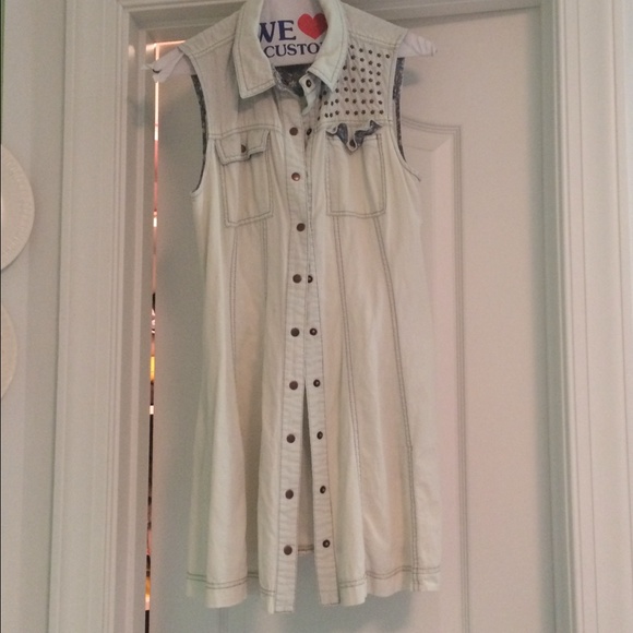 Free people denim dress