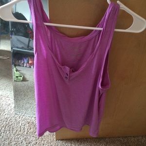 Purple tank top